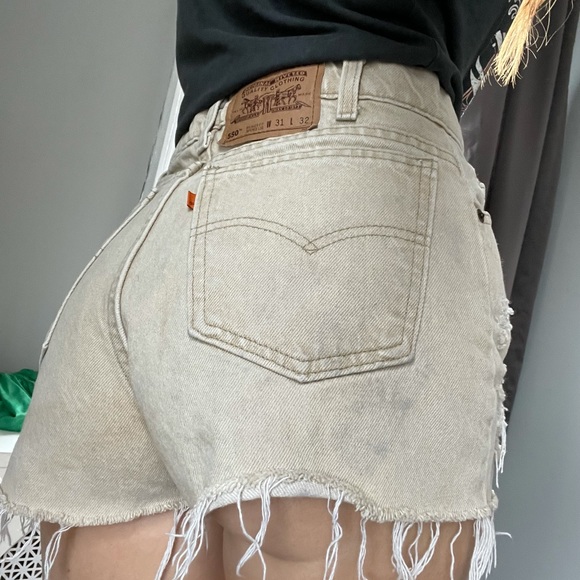 Levi’s orange tab shorts - Picture 1 of 2